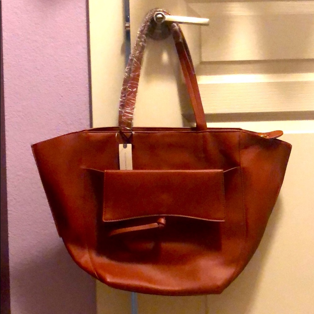 Anthropologist Triple function tote bag.